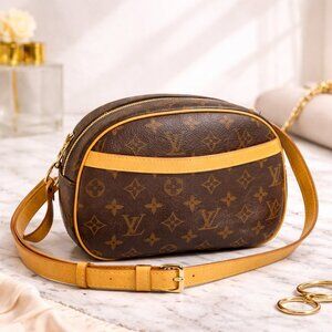 Authentic Louis Vuitton Blois Monogram Crossbody Bag